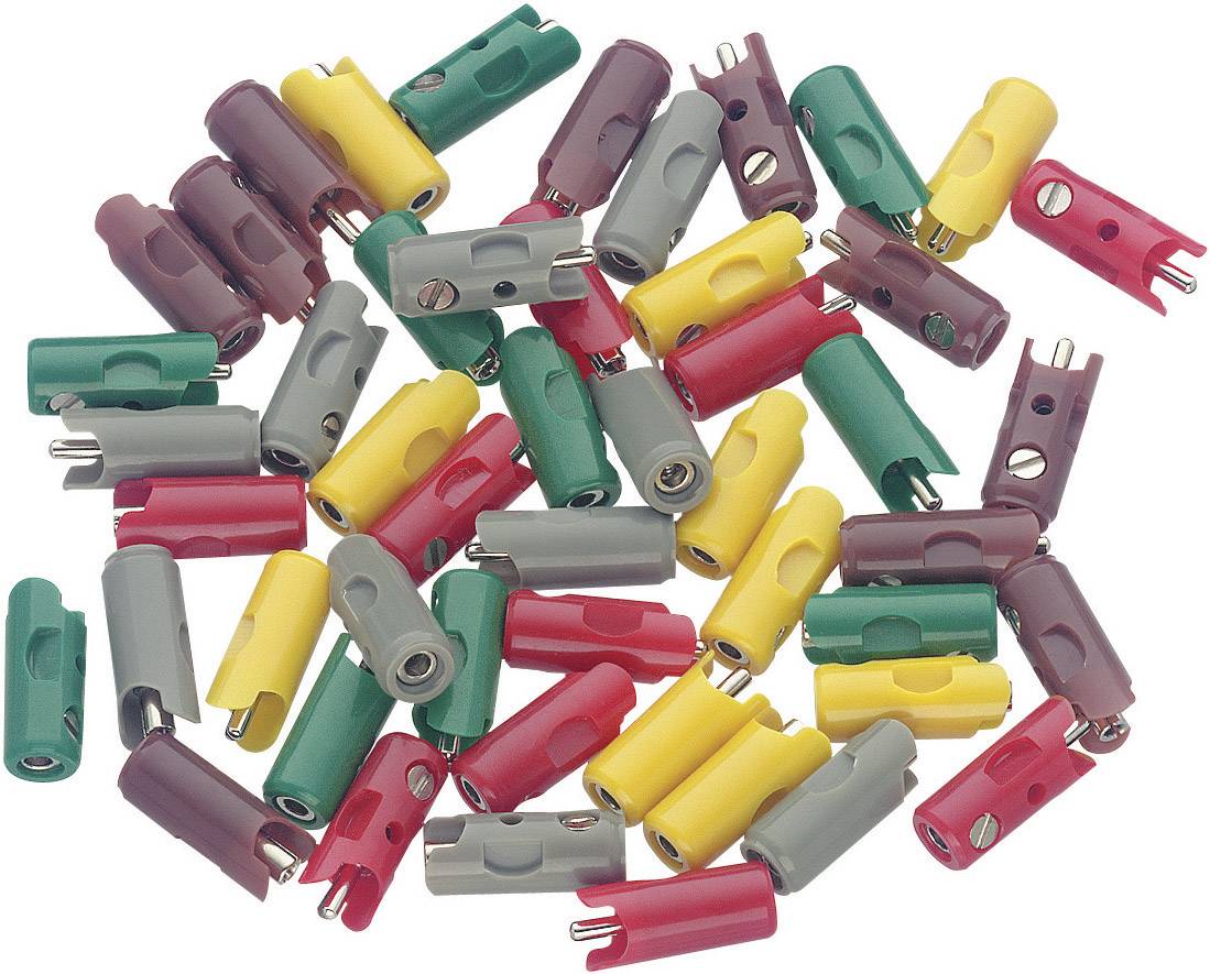 Maerklin 71400 Model train connector and sleeve set 100 pc(s) Multi-colour (gradient)