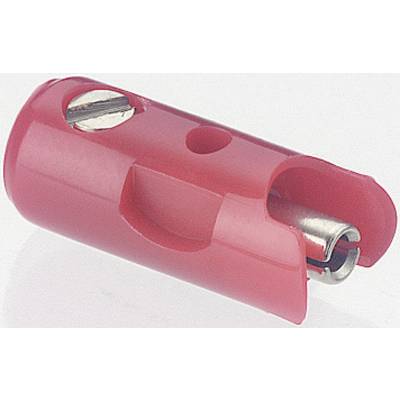 Red Pipe Deburrer for Copper Pipes, Cylindrical Design with Replaceable Blade Mechanism. Suitable for Removing Burrs.