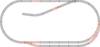 H0 Roco GeoLine (incl. track bed) 61102 Expansion set 1 Set