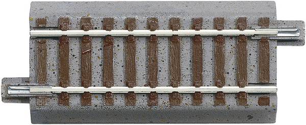 H0 Roco GeoLine (incl. track bed) 61112 Straight track 76.5 mm 6 pc(s)