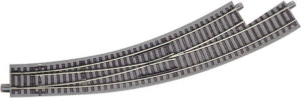 H0 Roco GeoLine (incl. track bed) 61154 Curved point, Left 1 pc(s)