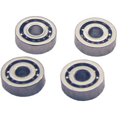 Sol Expert K131 Steel Micro ball bearing  w/o enclosure (Ø x H) 3 mm x 1 mm 4 pc(s)