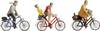 NOCH H0 Cyclist Painted, Standing