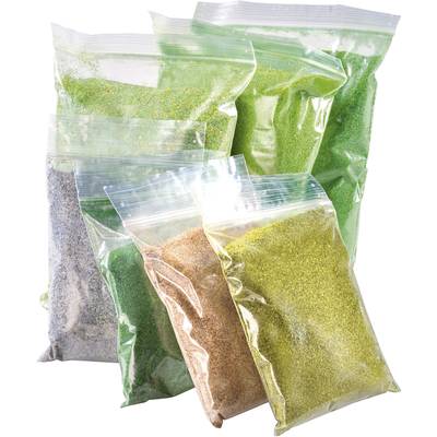 NOCH 75069 Flocks Alpine pasture, Field border, Summer flowers Light green, Medium green, Dark green, Brown