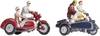 NOCH N Motorcycle Rider Painted, Standing