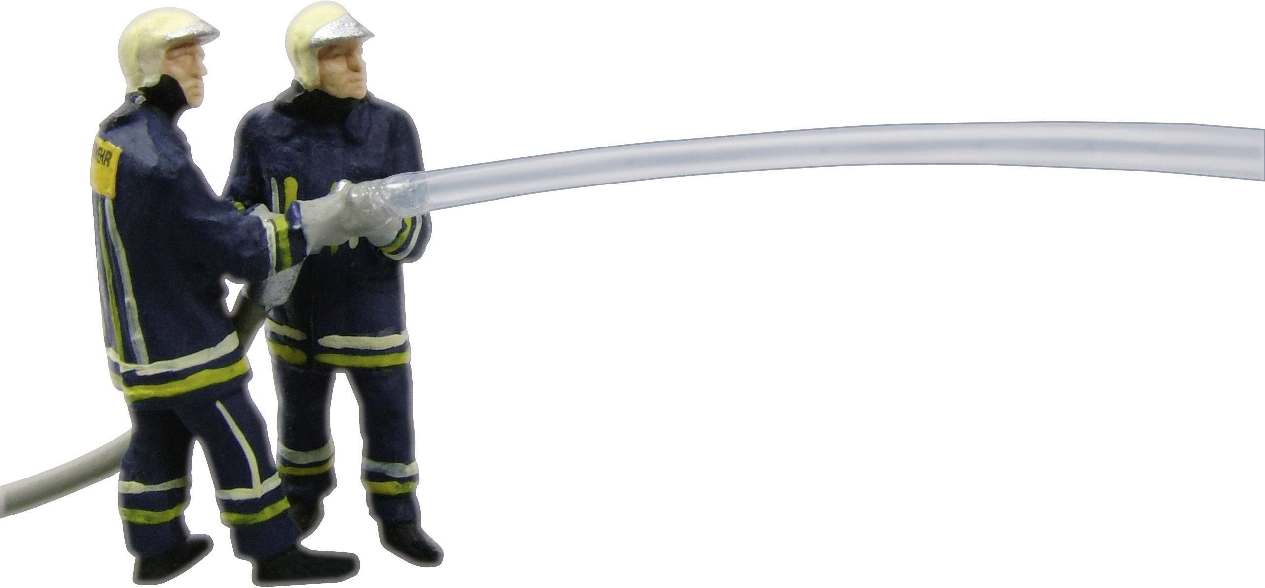 Viessmann Modelltechnik H0 Fire brigade men w.fire extng Painted, Standing