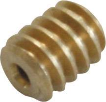 Module 0,4 Snail Worm Gear Brass Worm Gear 