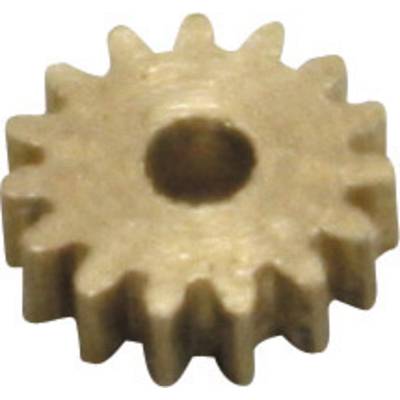  Z15S Brass Micro cogwheel Module 0.2 Helical cut  1 pc(s)