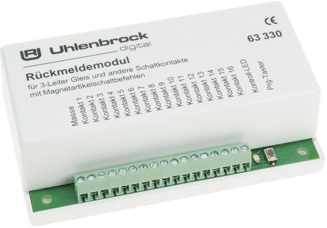 Modelleisenbahn Uhlenbrock 63320 LocoNet Rckmeldemodul Steuerung