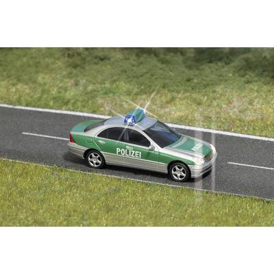 Image of Busch 5630 H0 Police & Emergency Service vehicle Mercedes Benz MB C-class Police (Busch)