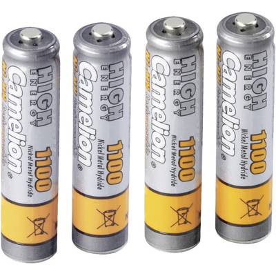 Camelion HR03 AAA battery (rechargeable) NiMH 1100 mAh 1.2 V 4 pc(s)