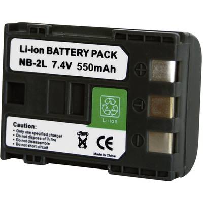 Conrad energy 250563 Camera battery replaces original battery (camera) NB-2L, NB-2LH 7.2 V 550 mAh