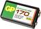 Rechargeable 9V battery, 170mAh, suitable for devices, short-circuit protected, GP brand, featuring NiMH technology.