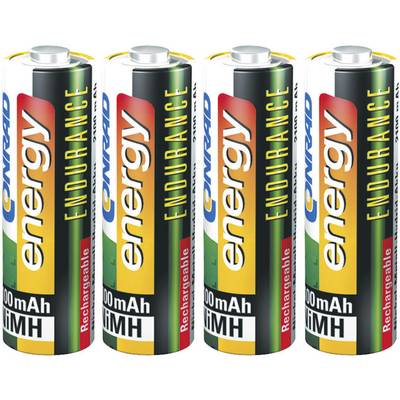 Conrad energy Endurance HR06 AA battery (rechargeable) NiMH 2500 mAh 1.2 V 4 pc(s)