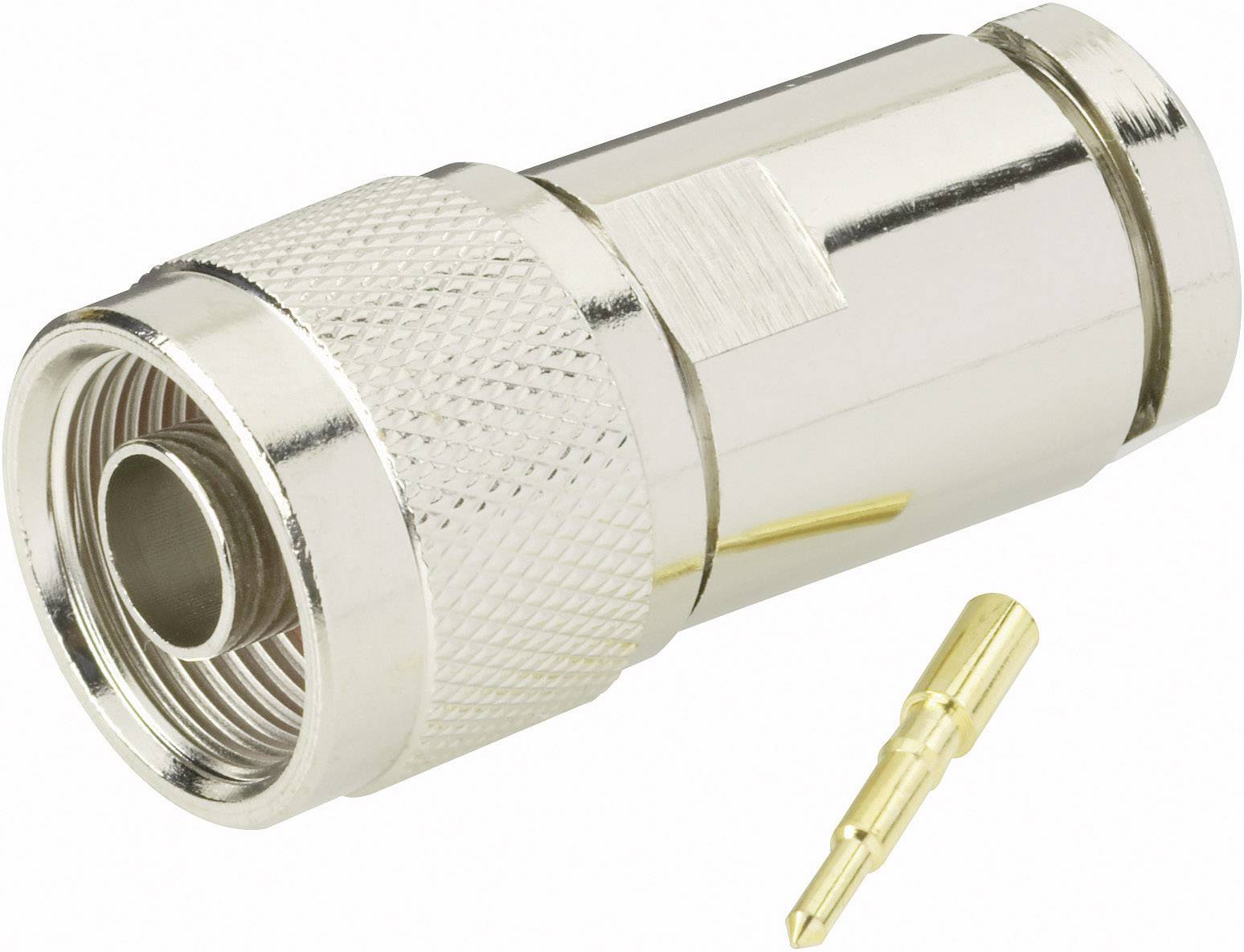 TRU COMPONENTS 1579384 N connector Plug, straight 1 pc(s)