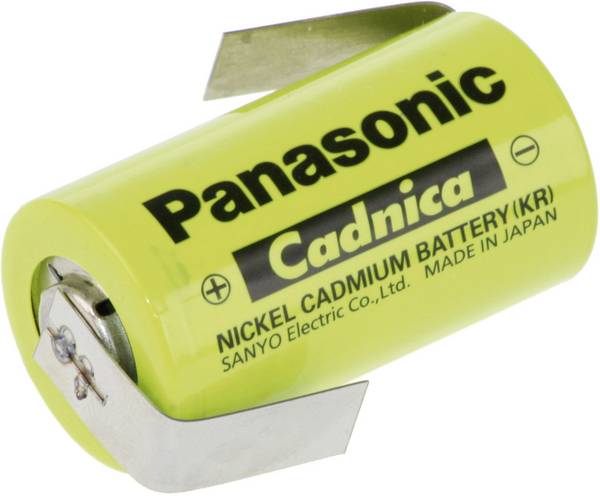 Panasonic Sub-C ZLF Non-standard battery (rechargeable)  Sub-C Z solder tab NiCd 1.2 V 1700 mAh 1 pc(s)