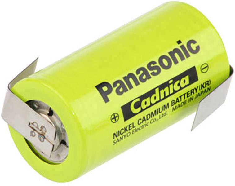 Image of Panasonic C ZLF Non-standard battery (rechargeable) C Z solder tab, High temperature resistant NiCd 1.2 V 2500 mAh