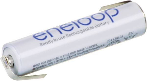 Panasonic eneloop ZLF Non-standard battery (rechargeable)  AAA Z solder tab NiMH 1.2 V 750 mAh 1 pc(s)