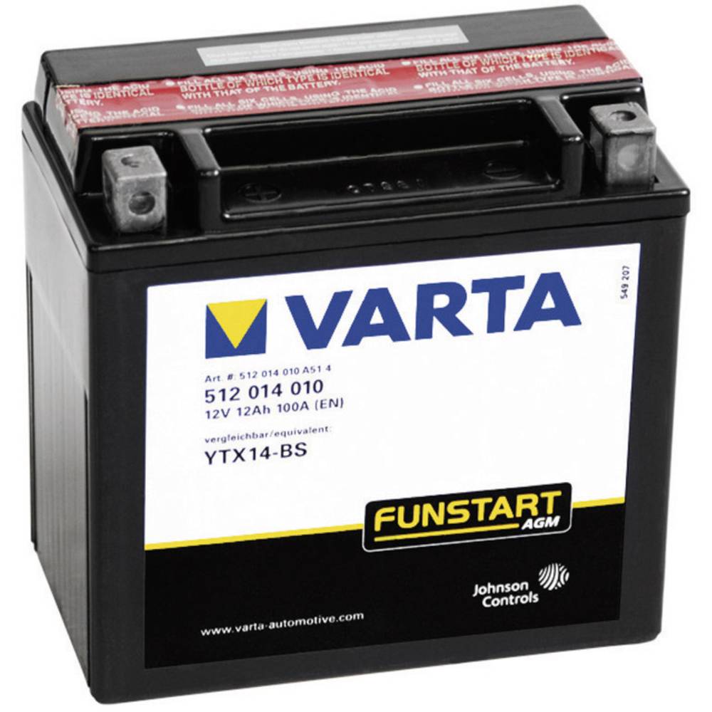 BATTERIA MOTORPARTS YTX14-BS 12V-12Ah PIAGGIO BEVERLY 500 (IE BATTERIA MOTORPARTS YTX14-BS 12V-12Ah PIAGGIO BEVERLY 500 (IE
