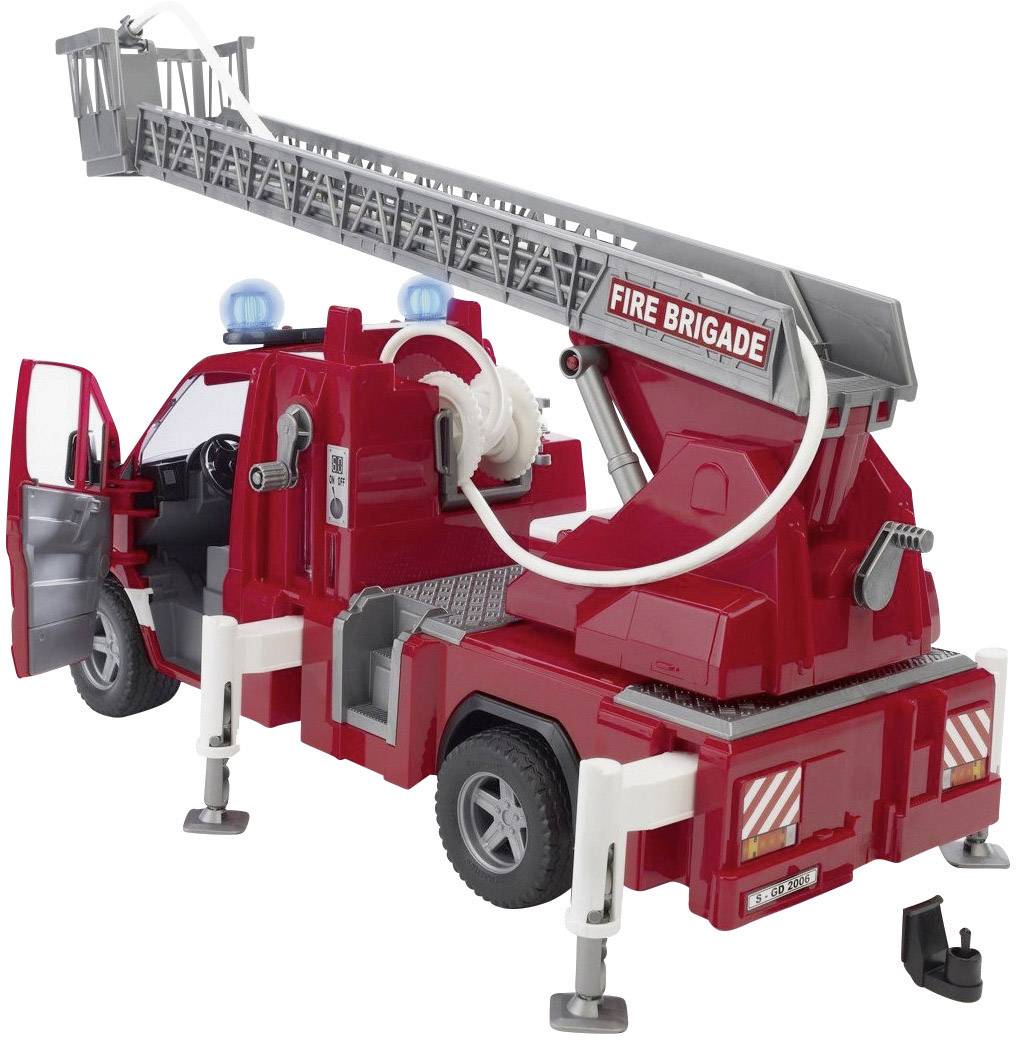 bruder fire truck with water pump instructions