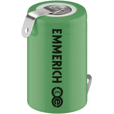 Emmerich 1/2 A ZLF Non-standard battery (rechargeable)  1/2 A Z solder tab NiMH 1.2 V 950 mAh