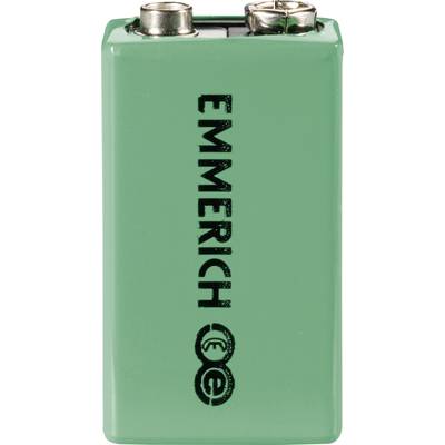 Emmerich 6LR61 9 V / PP3 battery (rechargeable) NiMH 160 mAh 8.4 V 1 pc(s)