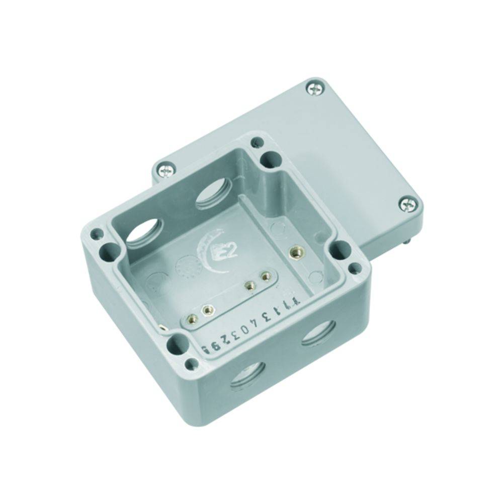 Weidmüller KLIPPON POK1 2M16AB CSS Fitting bracket 75 x 56 x 80 Polyester Grey 1 pc(s) Piece