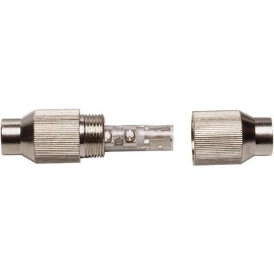 Image of Renkforce 0410320 Coaxial cable connector metal Cable diameter: 7 mm 1 pc(s)