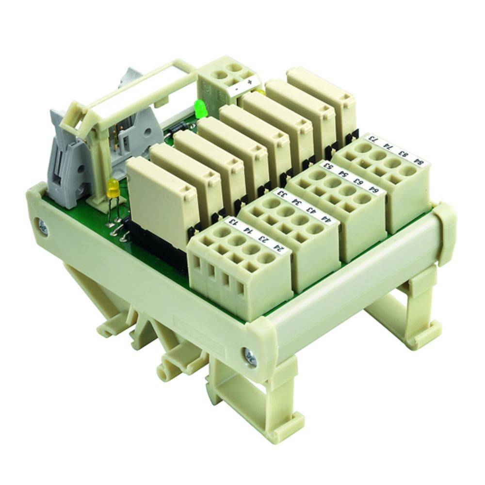 Weidmüller Relay card equipped 1 pc(s) RS F10 8RS OUT LMZF 1 maker 24 V DC