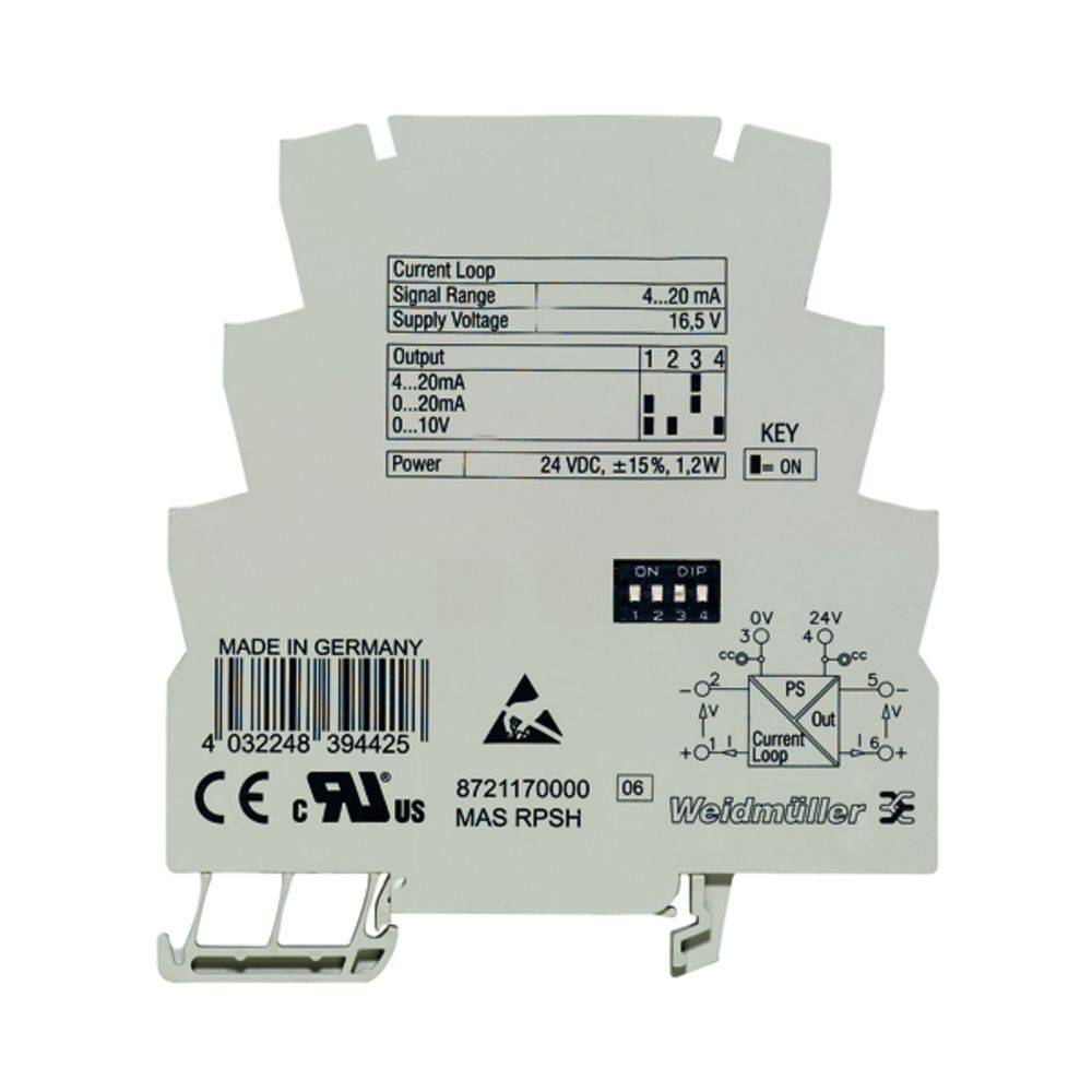 Feeding isolator Weidmüller MAS RPSH 8721170000 1 pc(s)
