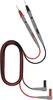 Weidmüller 125S_2606 Safety test lead et Banana jack 4 mm Test probe 1.00 m Black, Red 1 pc(s)