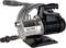 Stainless steel water pump 'T.I.P. Clean Jet 1000 Plus' with a black motor, two connected hoses and a handle on top.