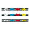 Weidmüller 1000380000 SFX 10/23 NE GR V2 Lead marker Fitting type: Cable tie Writing area: 5 x 23.50 mm Grey No. of markers: 160 160 pc(s)