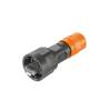RJ45 plug, no tools required, Variant 1 plastic, Cat.6A / Class EA (ISO/IEC 11801 2010)