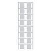 Device markers, MultiCard, 22 x 22 mm, Polyamide 66, Colour: Grey