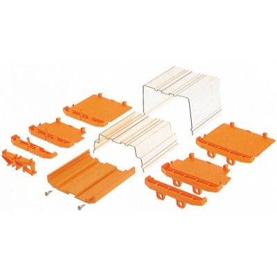 Weidmueller PF RS 100 OR 2000MM A.1 DIN rail casing (base) Orange 2 m