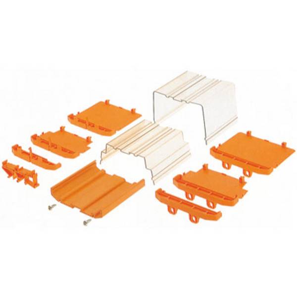 Weidmüller AP 100 DIN rail casing (end piece) 108.2 x 27.2 x 23.8 Plastic Orange 20 pc(s)
