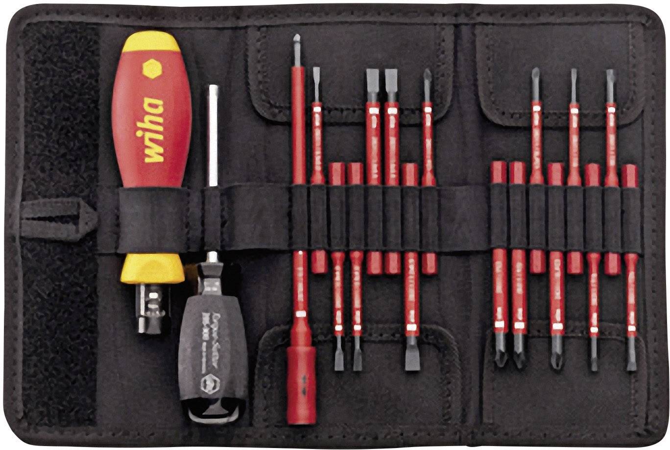 Wiha TorqueVario-S electric VDE Torque screwdriver set 19-piece 1 - 5 Nm DIN EN ISO 6789