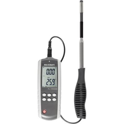 VOLTCRAFT PL-135HAN Anemometer  0.1 up to 25 m/s 