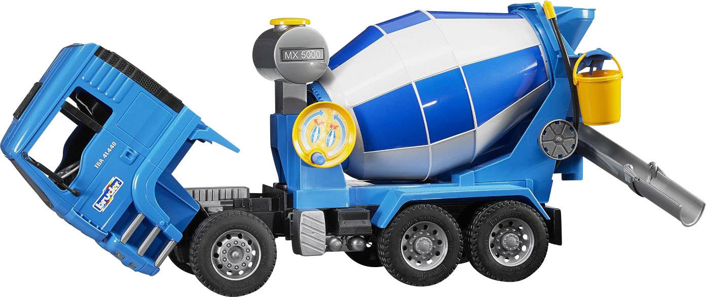 bruder One concrete mixing trucks-2