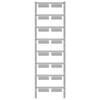 Weidmüller 1079470000 SM 27/8 MC NE GR Device markers Fitting type: Adhesive Writing area: 8 x 27 mm Grey No. of markers: 80 80 pc(s)
