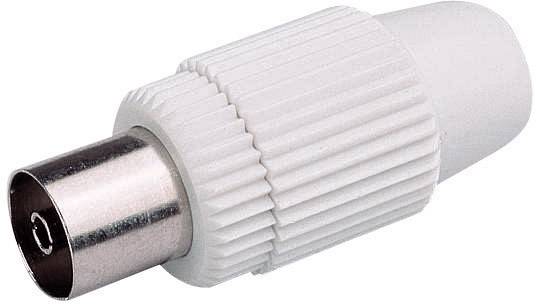 Renkforce 0800302 Coax connector Connections: IEC coax socket Cable diameter: 7.8 mm 1 pc(s)-0