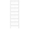 Weidmüller 1082520000 ESG 6.6/15 BHZ 5.00/03 Device markers Writing area: 6 x 15 mm White No. of markers: 200 200 pc(s)
