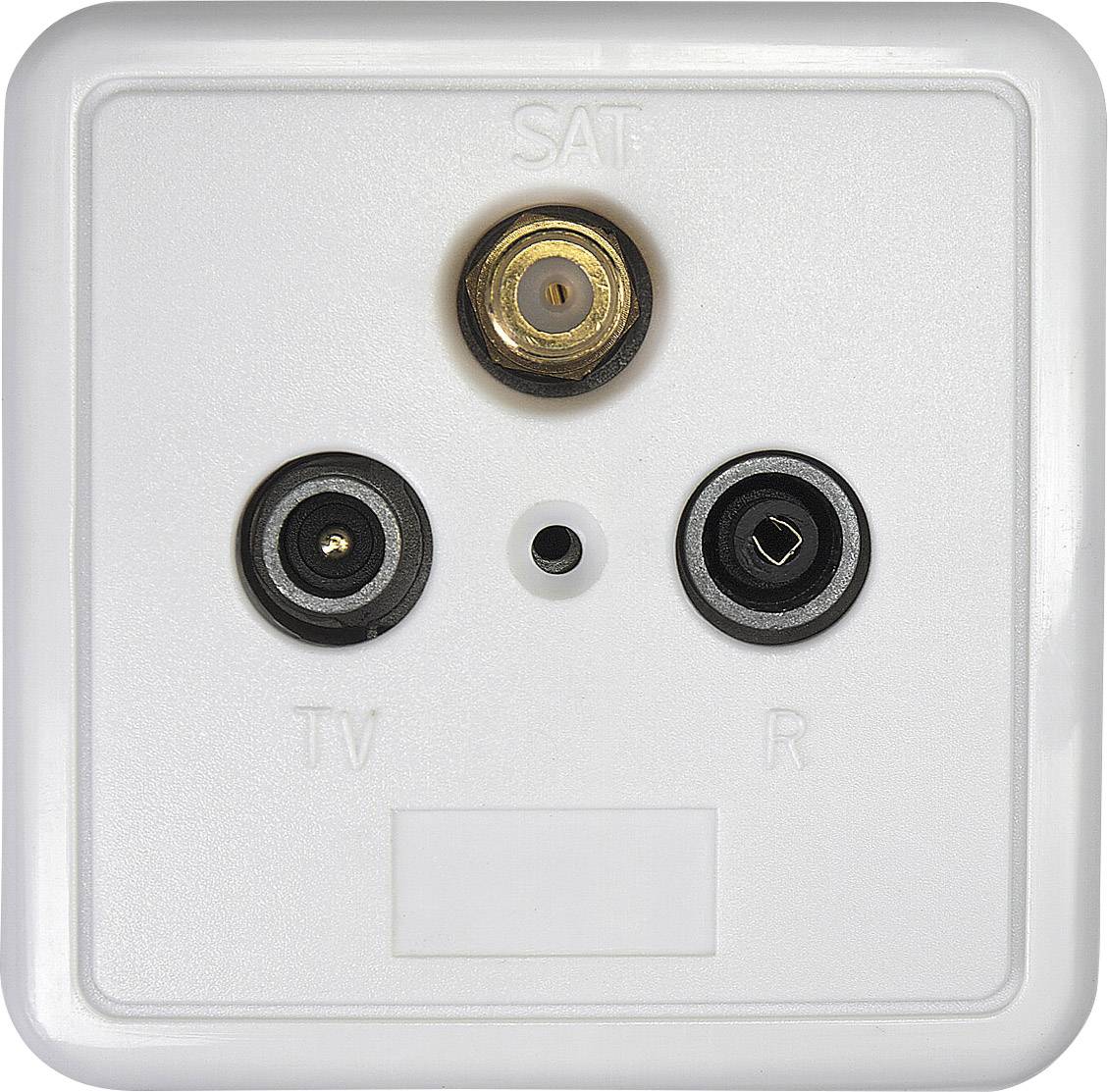 Axing SSD 2-10 Antenna socket SAT, TV Flush mount Non-terminated