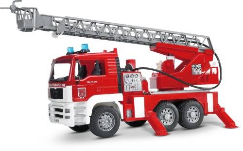 bruder You fire brigade with turntable ladder and Light & Sound module