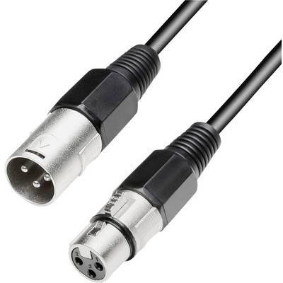 Paccs  XLR Cable [1x XLR plug - 1x XLR socket] 10.00 m Black