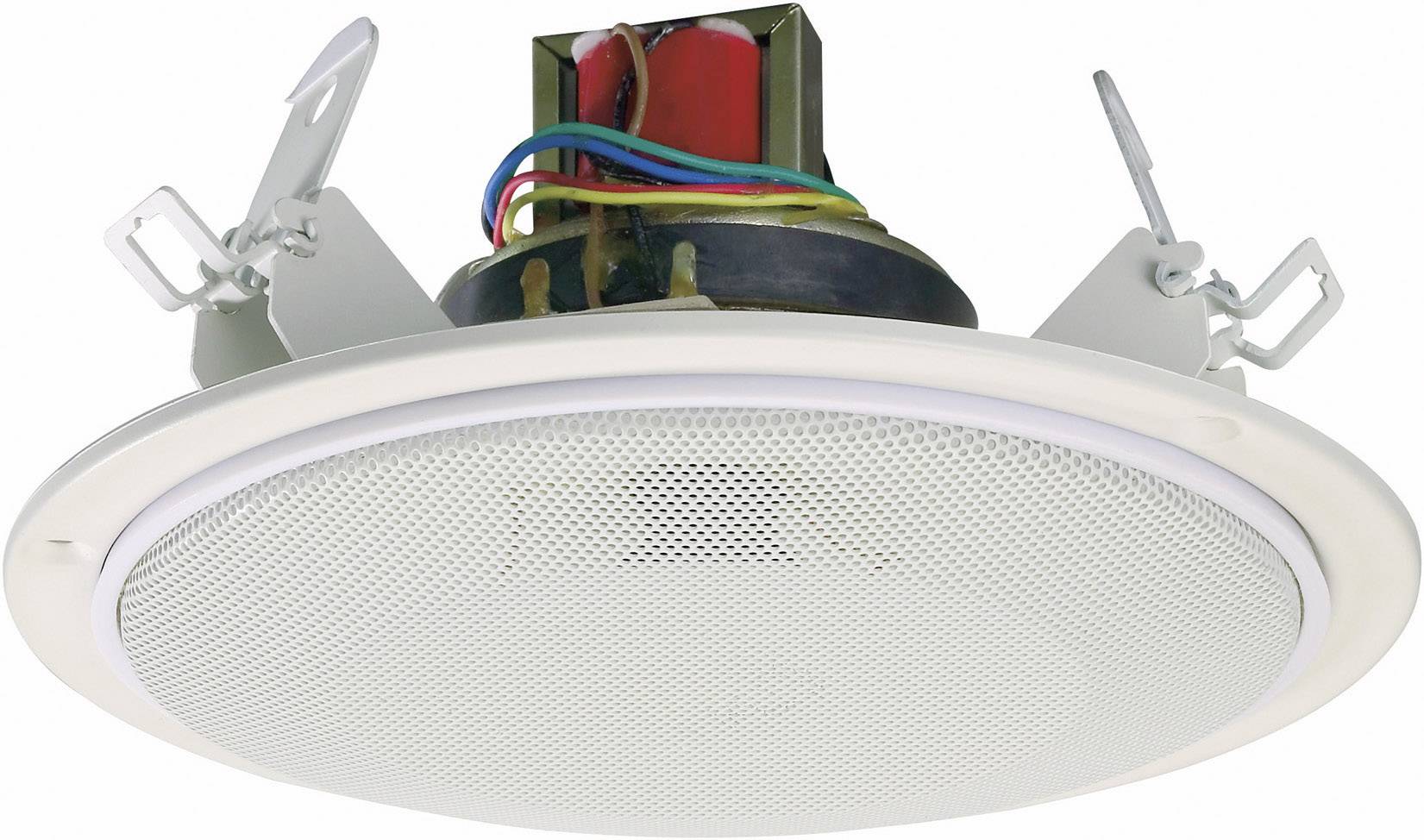 Renkforce SPE-178WT PA recessed speaker 40 W 100 V White 1 pc(s)