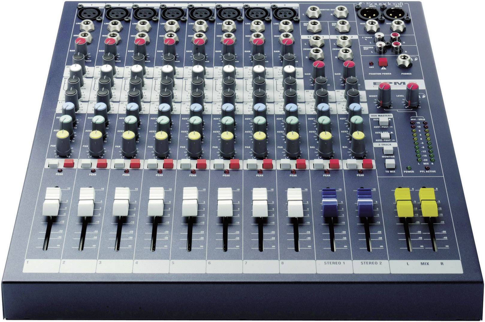SoundCraft EPM8 Mixing console No. of channels:8