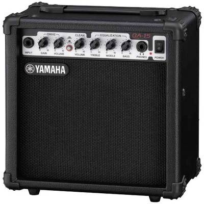Yamaha GA 15 Electric guitar amplifier  Black