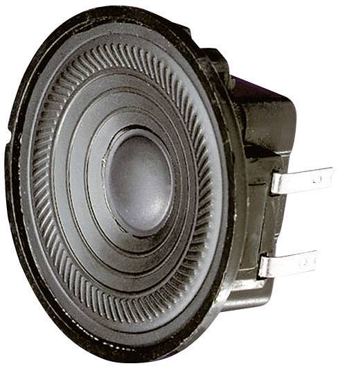 Visaton K 50 WP - 50 Ohm 2 inch 5 cm Mini speaker 2 W 50 Ω Black Plastic diaphragm, Damp-proof, UV-resistant